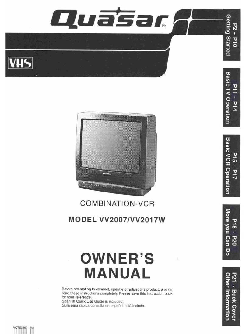 Quasar VV-2007 User manual