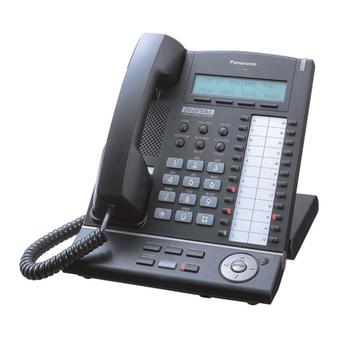 Panasonic KX-T7625 - Digital Proprietary Speakerphone 24... User manual Panasonic KX-T7625 - Digital Proprietary Speakerphone 24... User manual