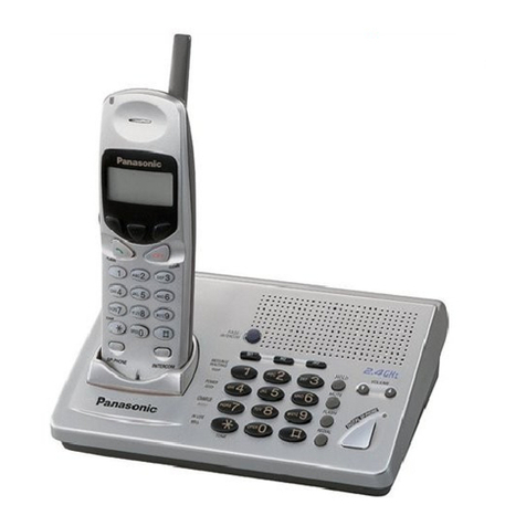 Panasonic KX-TG1000N - 2.4GHz Cordless Phone User manual