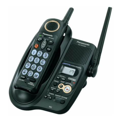 Panasonic KX-TG2322B operating instructions