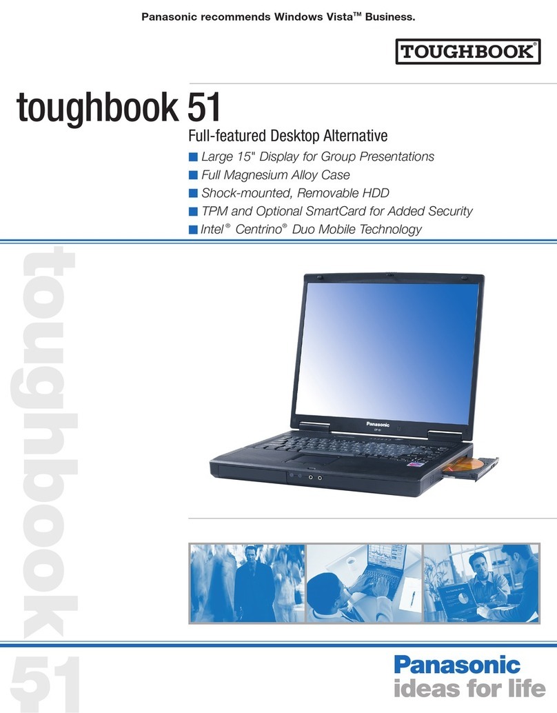 Panasonic Toughbook CF-51PF66EBM Specifications