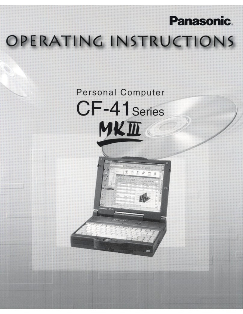 Panasonic Toughbook CF-41MKIII User manual