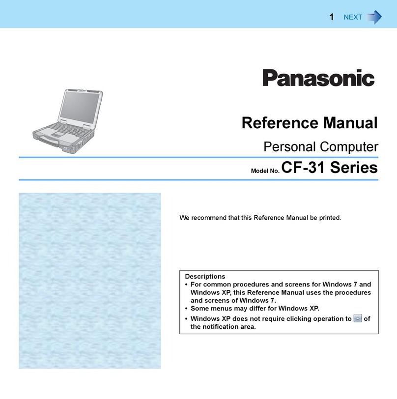 Panasonic Toughbook CF-31ATA112M User manual