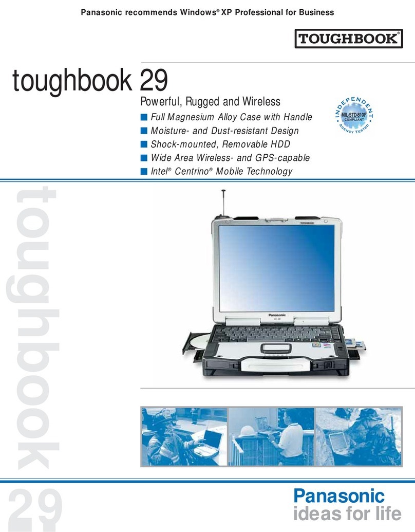 Panasonic Toughbook CF-29LCQGCBM Specifications
