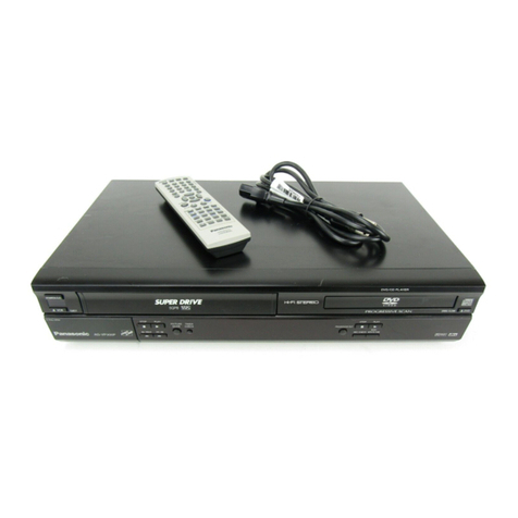 Panasonic AGVP300 - VCR/DVD COMBO operating instructions
