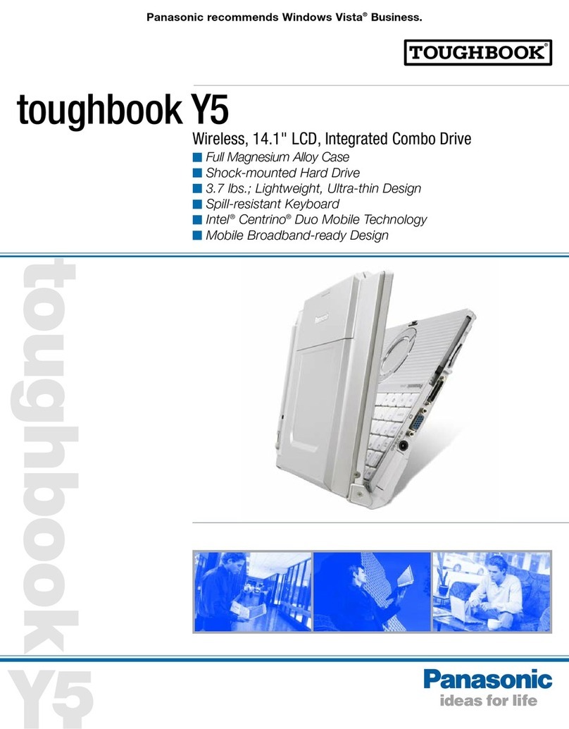 Panasonic Toughbook CF-Y5LWEZABM User manual