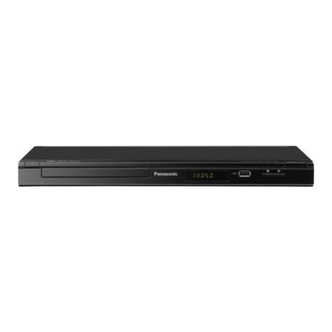 Panasonic DVD-S48 User manual