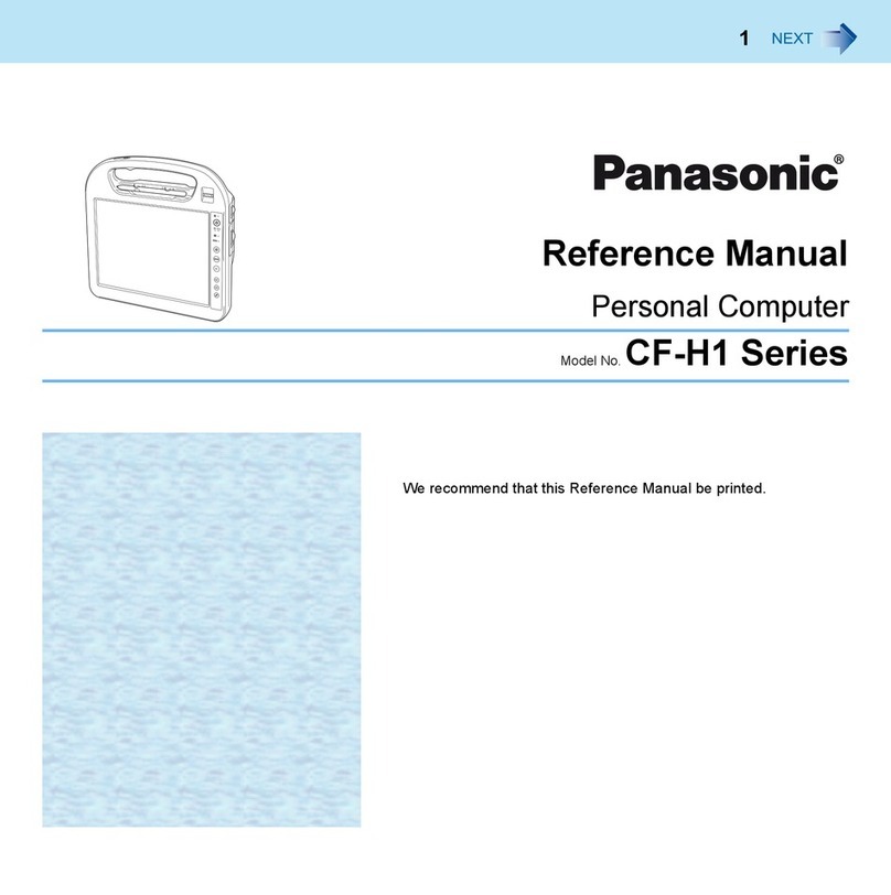 Panasonic Toughbook CF-H1ADBBZCM Reference manual