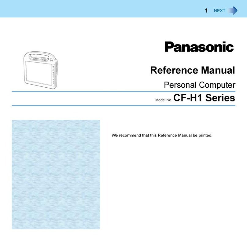 Panasonic Toughbook CF-H1ADBAZCM User manual