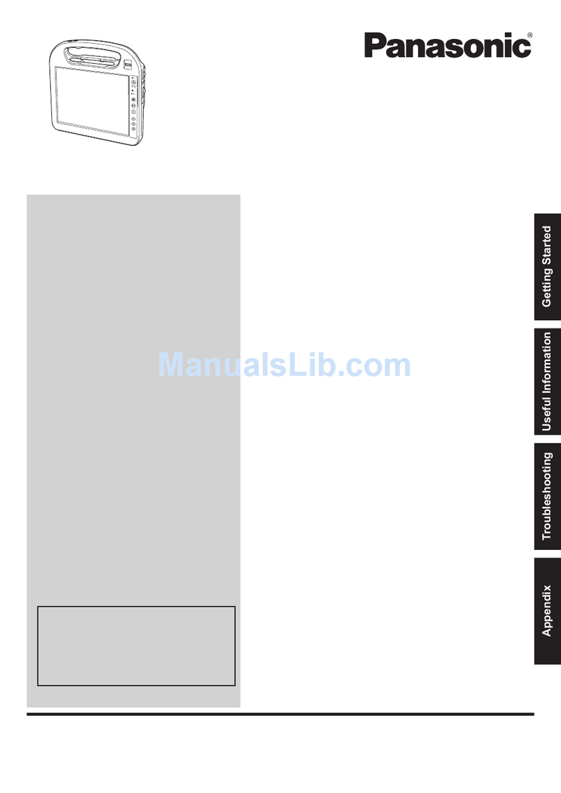 Panasonic Toughbook CF-H1ADBBZCM User manual