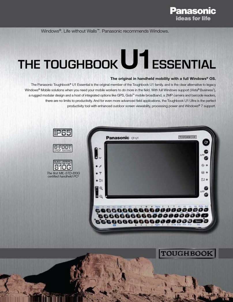 Panasonic Toughbook CF-H1ADBAZCM User manual