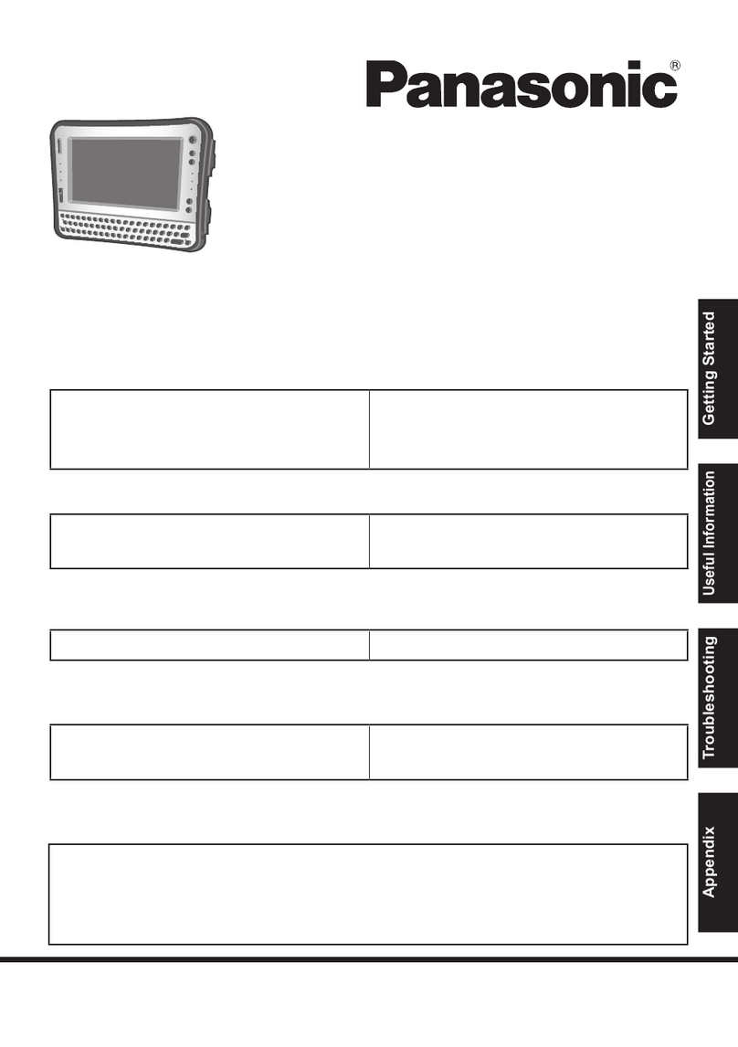 Panasonic Toughbook CF-U1AQB1G2M User manual