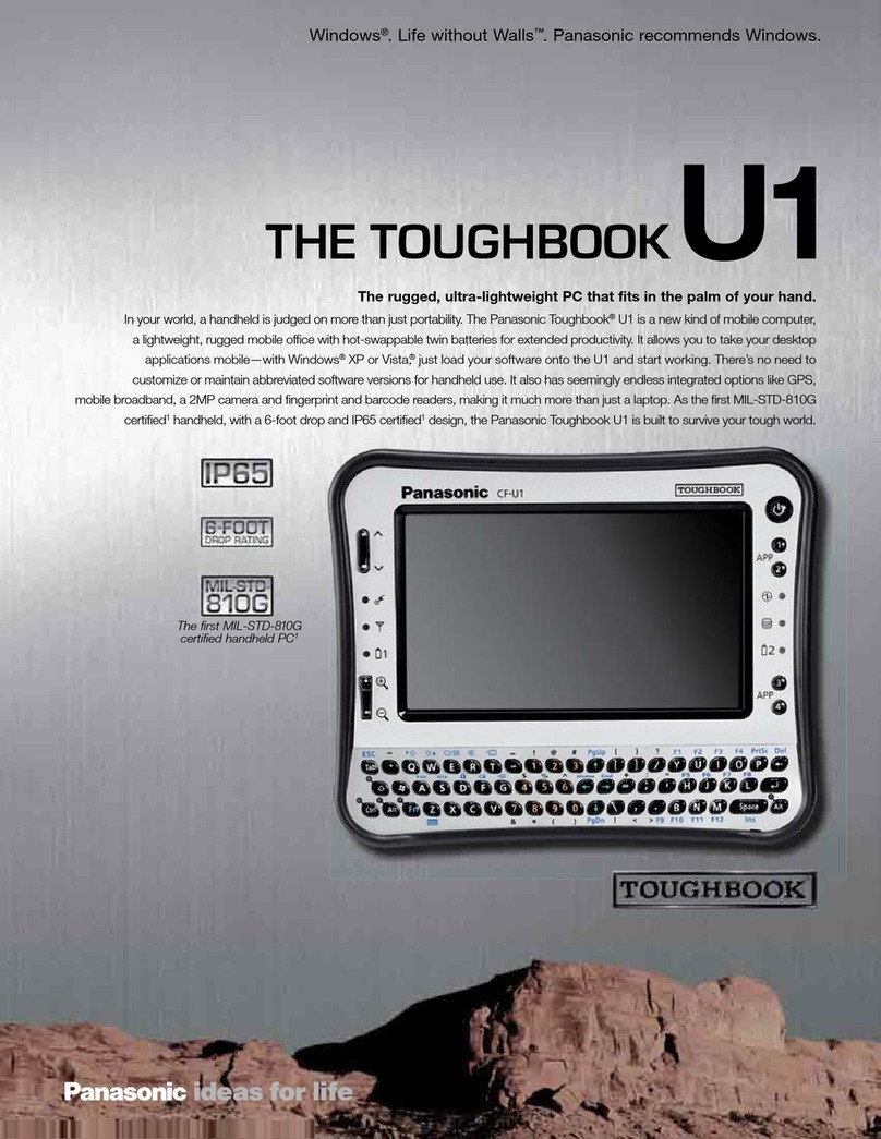 Panasonic Toughbook CF-U1A1E1Z2M Specifications