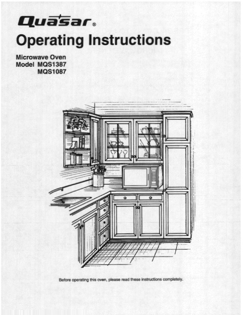Quasar MQS1087 operating instructions