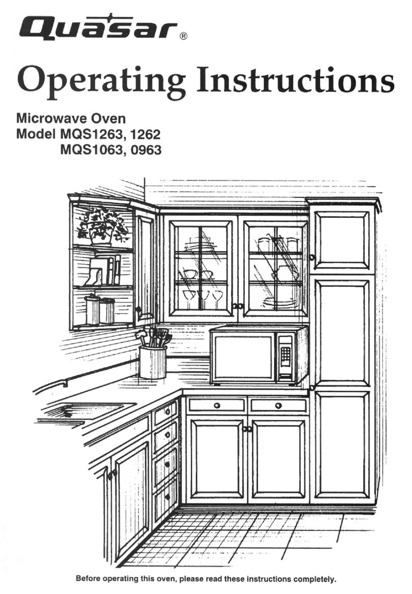 Quasar MQS0963 User manual