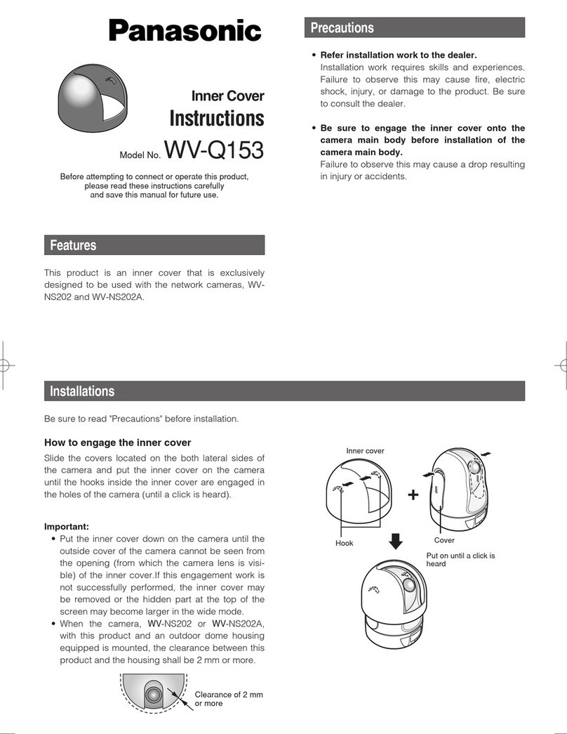 Panasonic WV-NS202 - i-Pro Network Camera User manual