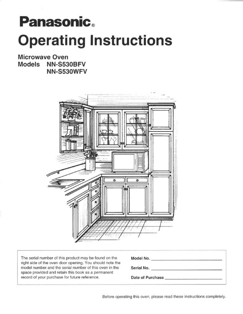 Panasonic NN-S530 User manual