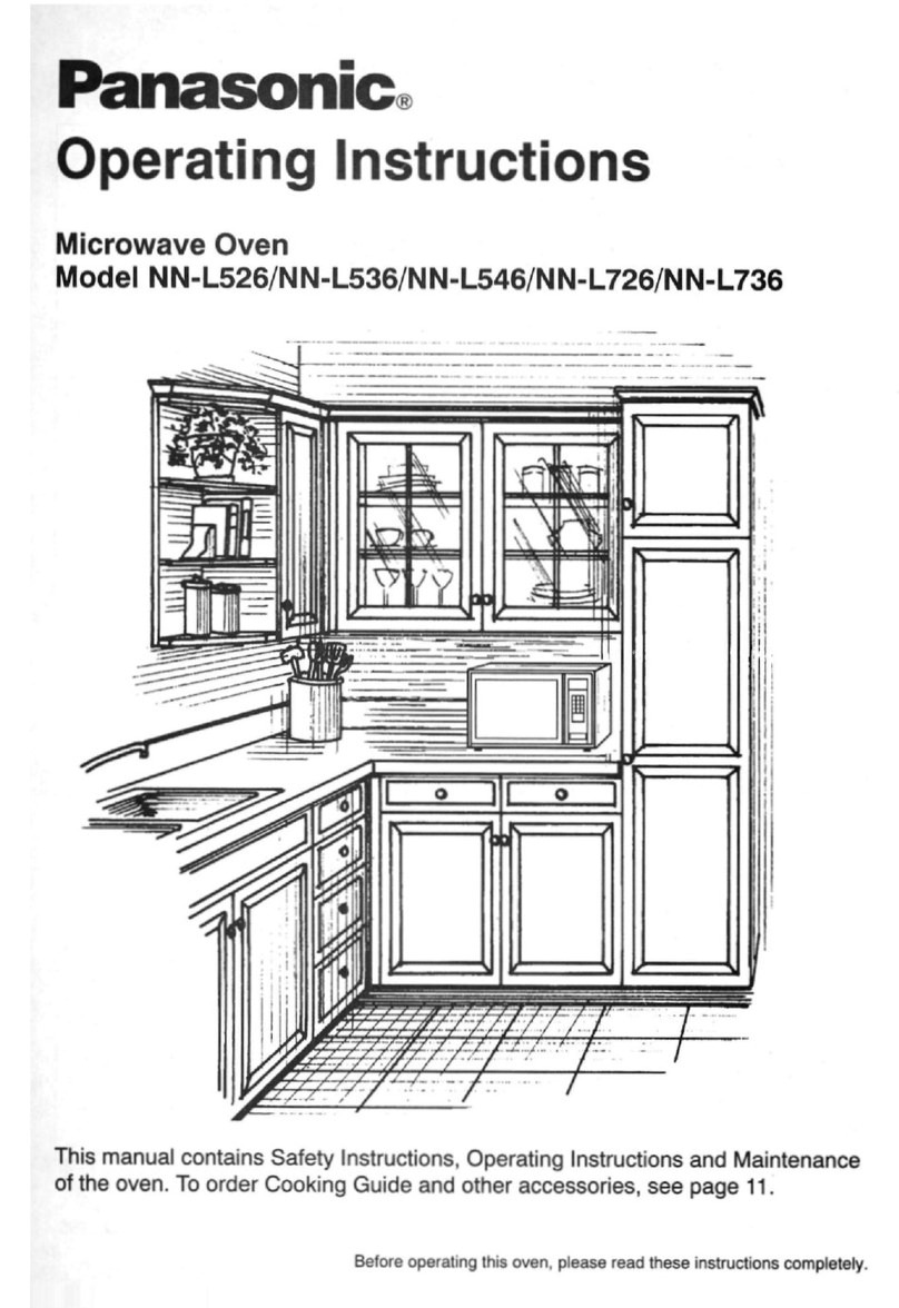 Panasonic NN-L526 User manual