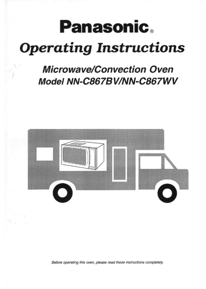 Panasonic NN-C867 User manual