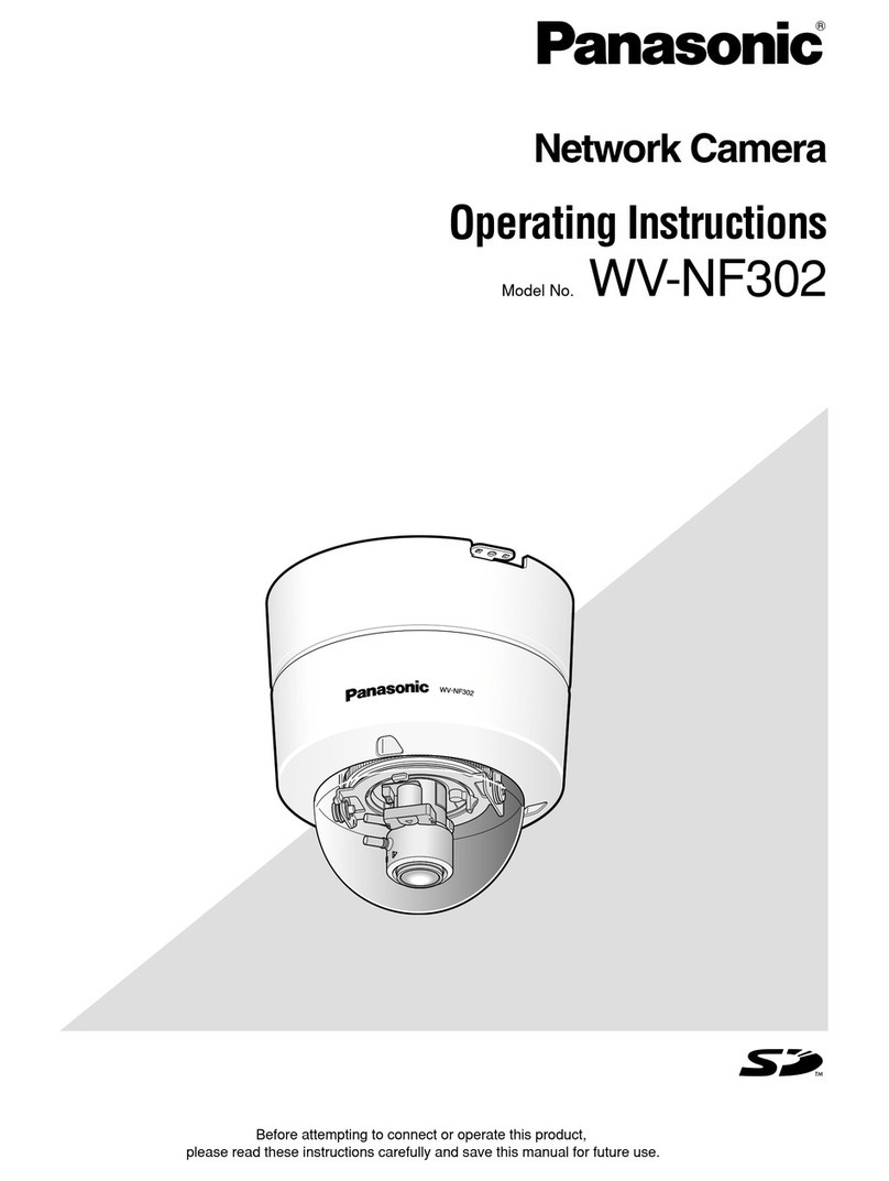 Panasonic WVNF302 - NETWORK CAMERA User manual
