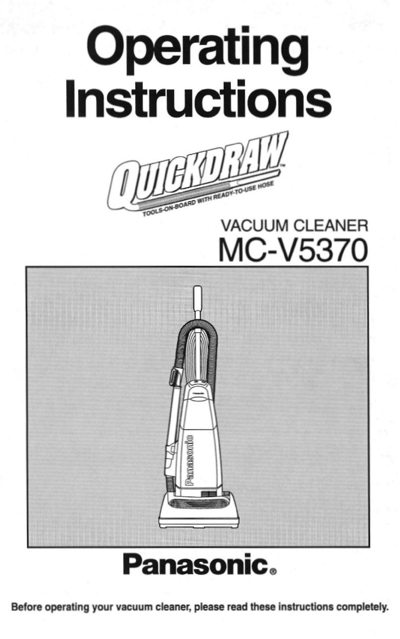 Panasonic QuickDraw MC-V5370 operating instructions