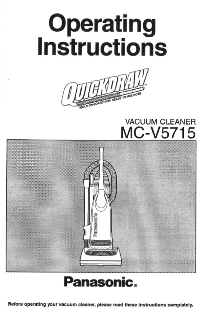 Panasonic QuickDraw MC-V5715 operating instructions