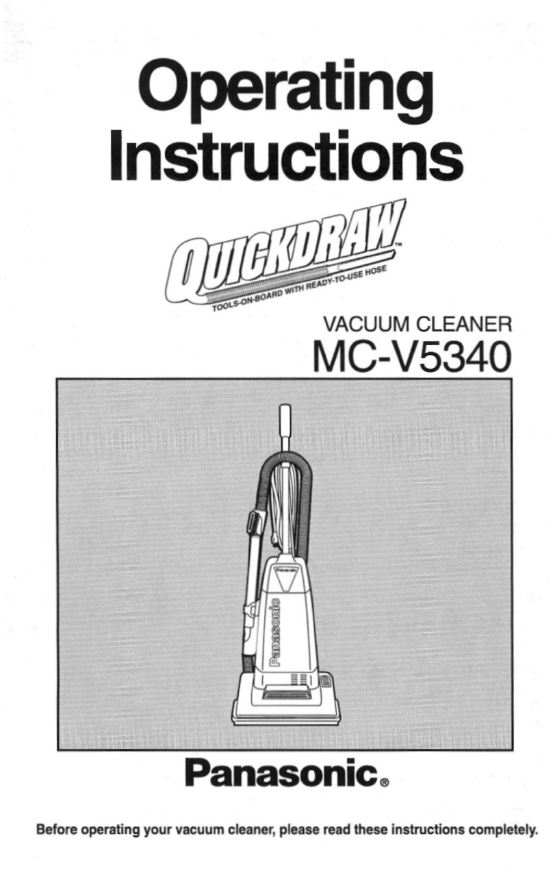 Panasonic QuickDraw MC-V5340 operating instructions