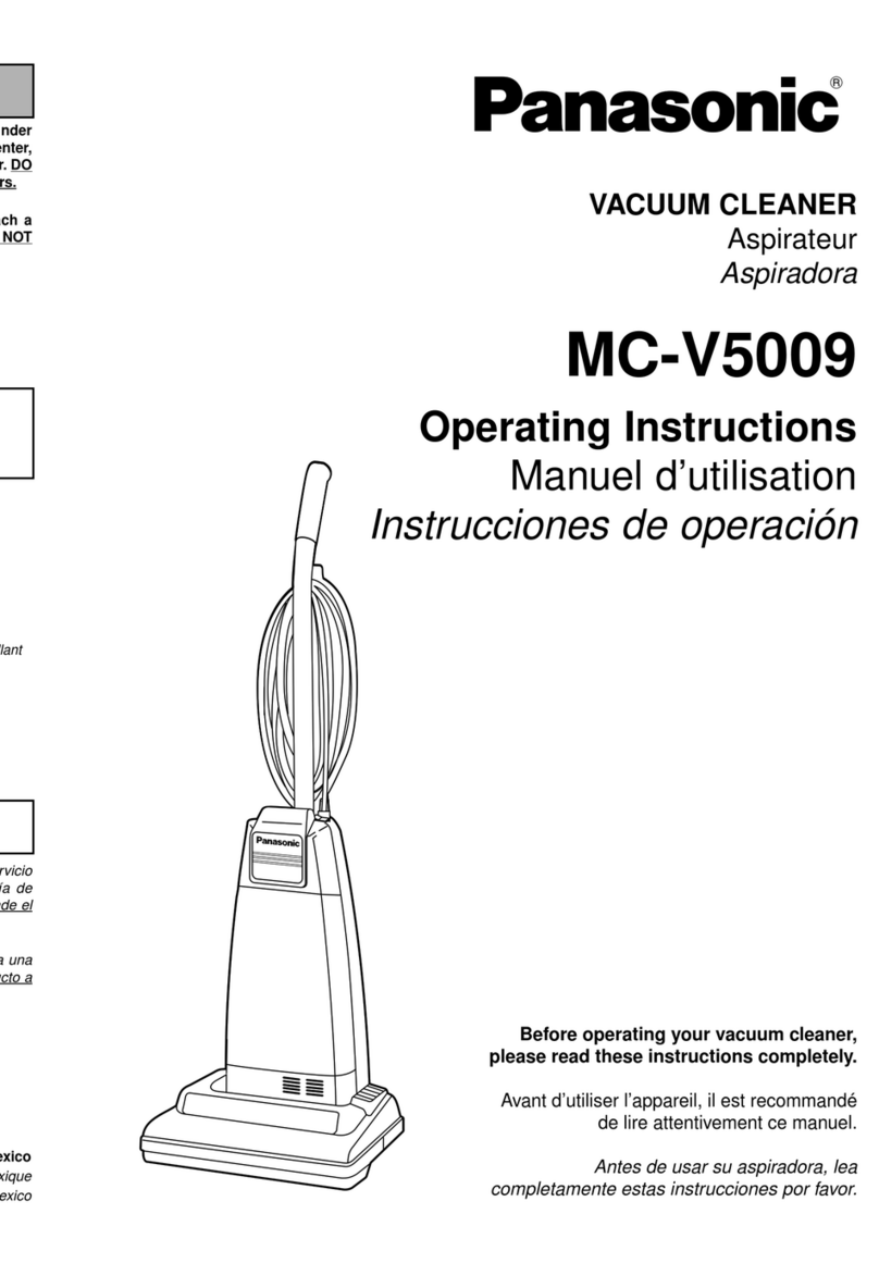 Panasonic MC-V5009 operating instructions