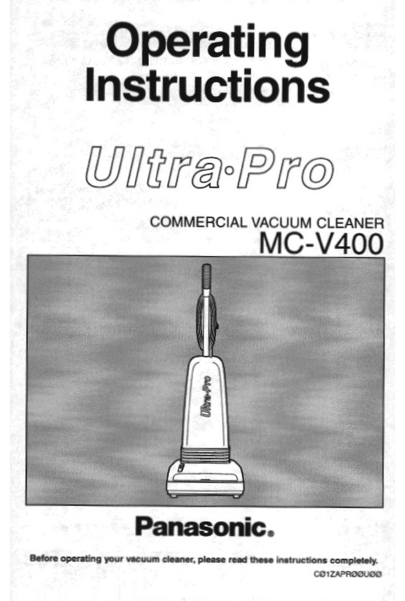 Panasonic Ultra-Pro MC-V400 operating instructions