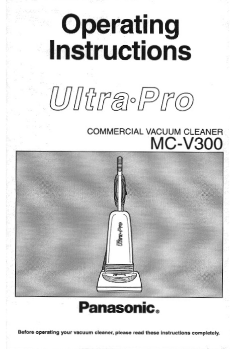 Panasonic Ultra-Pro MC-V300 operating instructions