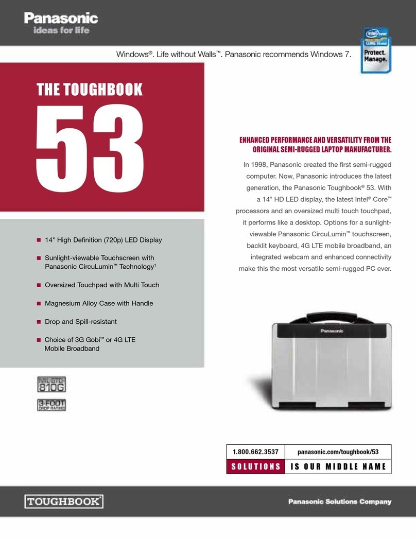 Panasonic CF-53AUGZK1M User manual