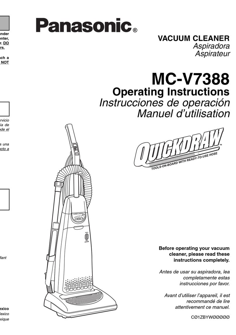 Panasonic QuickDraw MC-V7388 User manual