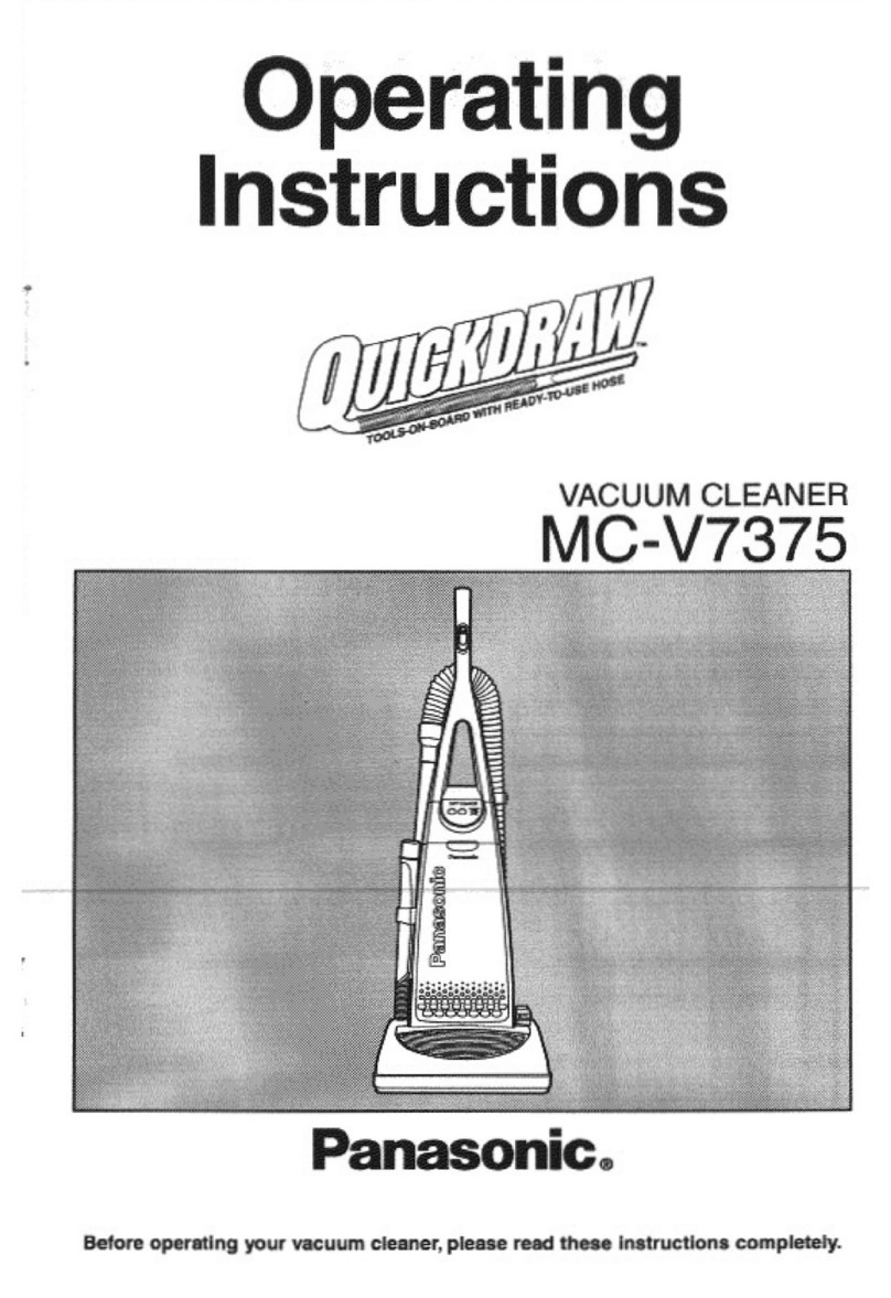 Panasonic QuickDraw MC-V7375 User manual