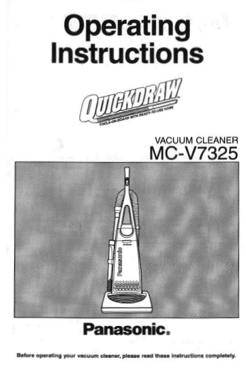 Panasonic QuickDraw MC-V7325 operating instructions