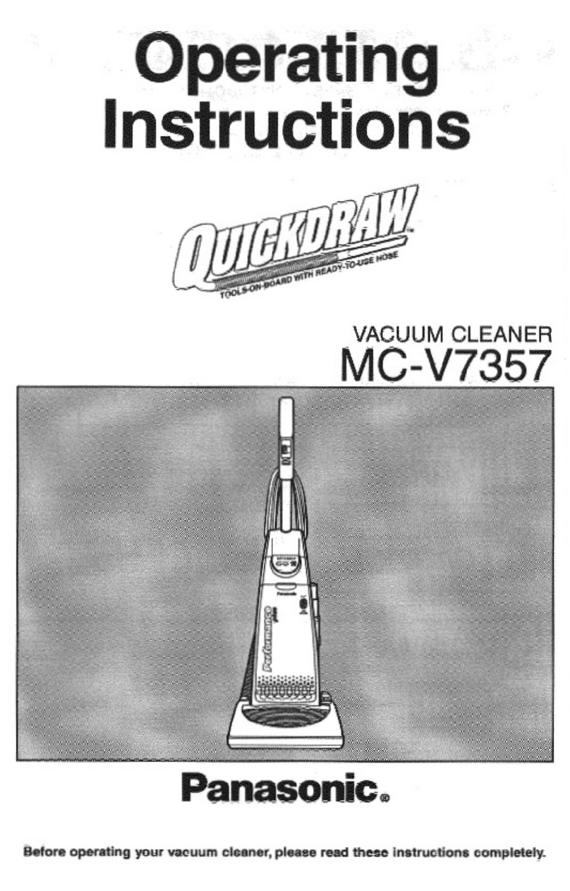 Panasonic QuickDraw MC-V7357 operating instructions