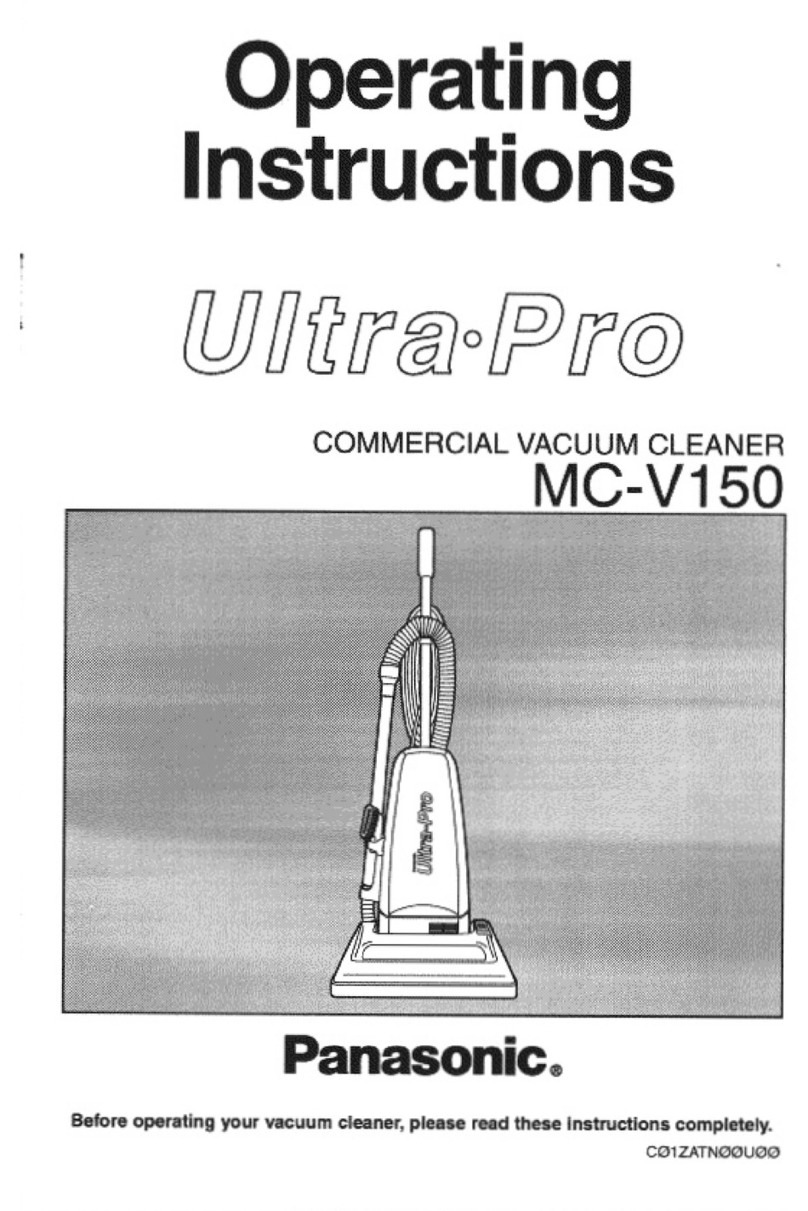 Panasonic Ultra-Pro MC-V150 operating instructions