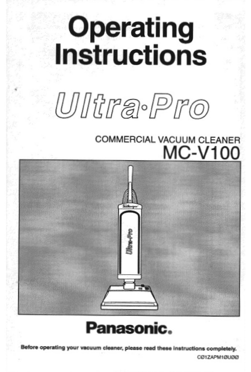 Panasonic Ultra-Pro MC-V100 operating instructions
