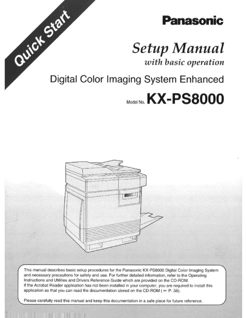 Panasonic KX-PS8000 User guide
