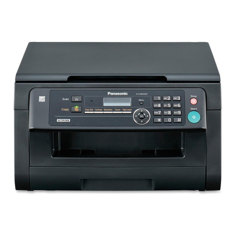 Panasonic KX-MB2000 User manual