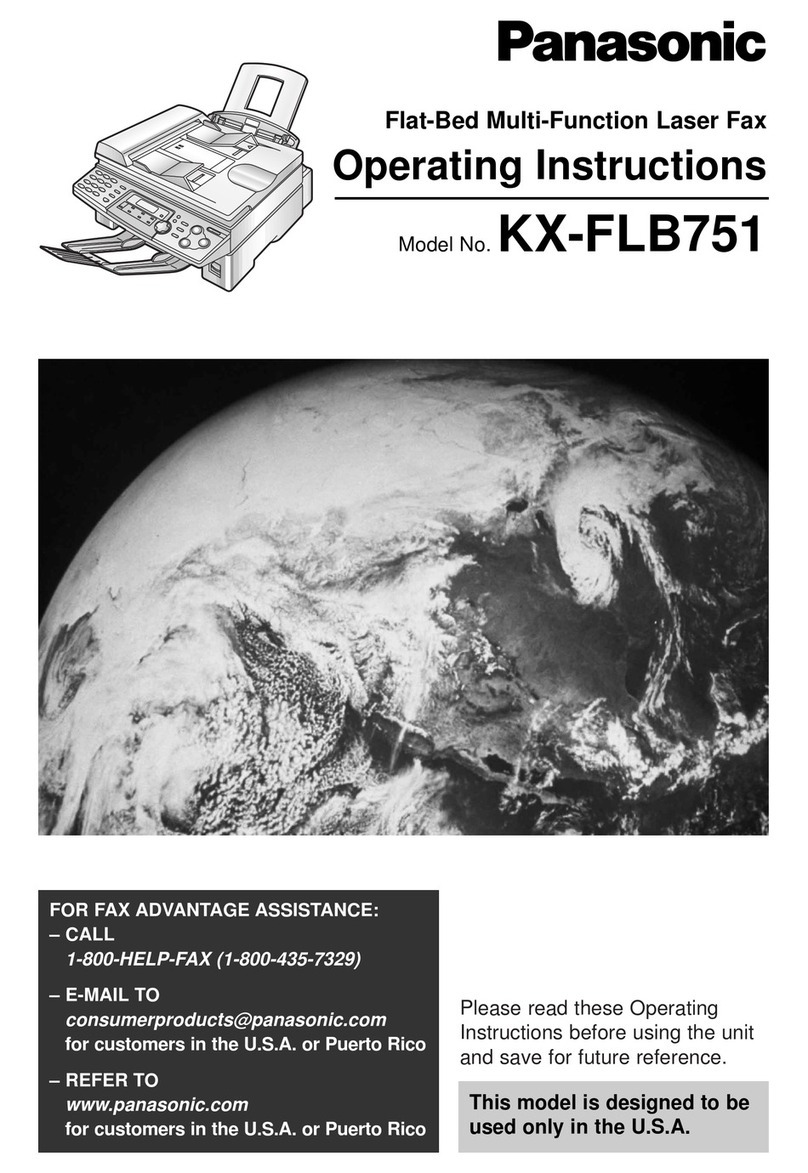 Panasonic KX-FLB751 User manual