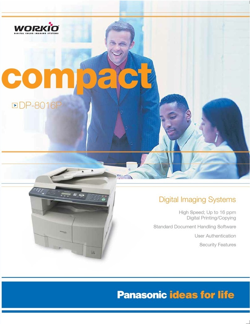Panasonic Workio DP-8016P User manual