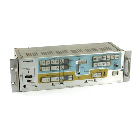 Panasonic WJ-4600C User manual