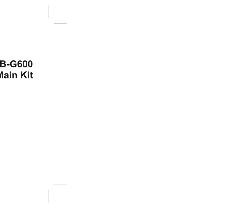 Panasonic EB-G600 operating instructions