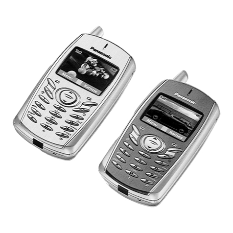 Panasonic EBG51U - CELL PHONE User manual