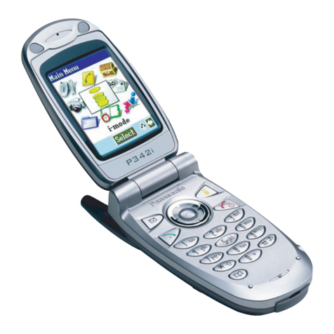 Panasonic P342i operating instructions