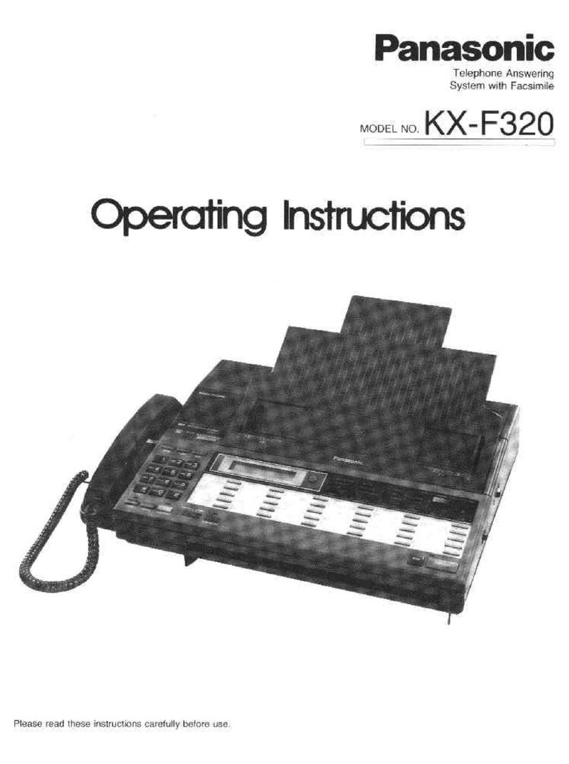 Panasonic KX-F320 user guide