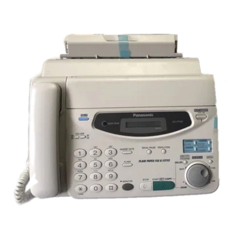 Panasonic KX-FP121 User manual