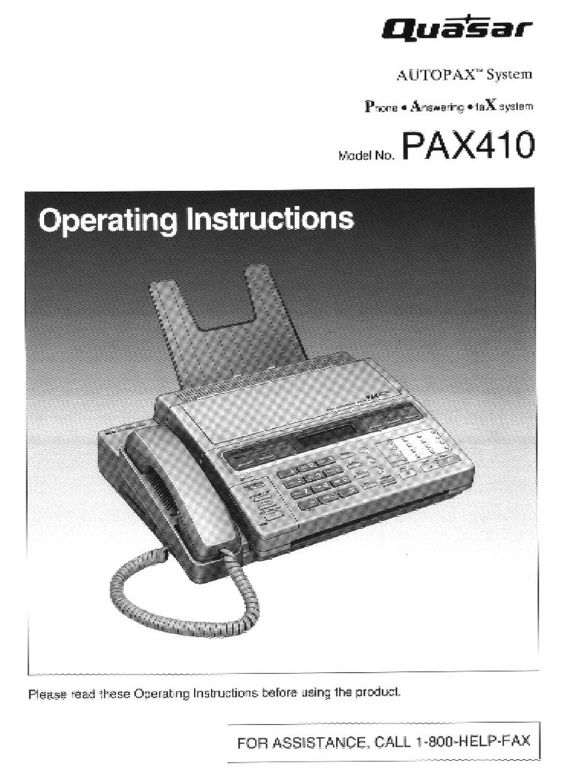 Quasar Autopax PAX410 User manual
