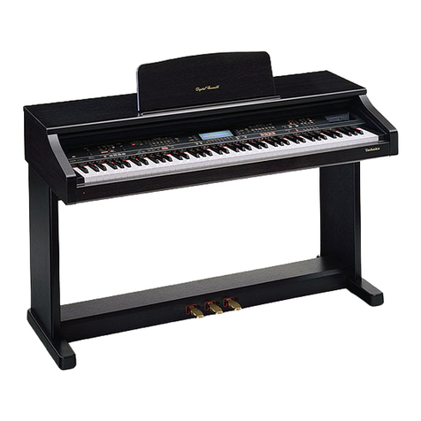 Technics SXPR500 - ELECTRONIC PIANO User manual