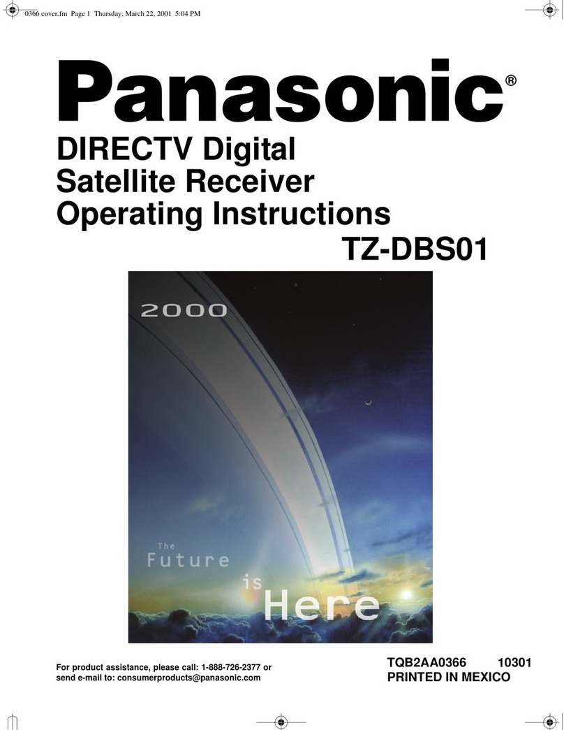 Panasonic TZ-DBS01B User manual